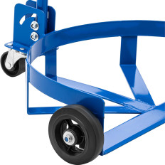 Trolley for transporting barrels. 60 cm to 300 kg