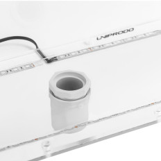 Watervaluitloop met LED-verlichting 45 cm Wateruitstroming 395 mm