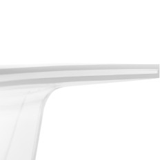Vandfaldtud med LED-belysning 45 cm Vandudstrømning 395 mm