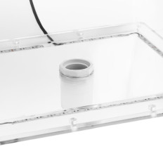 Bocca a cascata con illuminazione a LED 35 cm outflow dell'acqua 303 mm