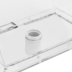 Watervaluitloop met LED-verlichting 33 cm Wateruitstroom 303 mm