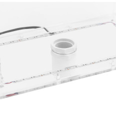 Waterfall spout with LED lighting 35 cm water outflow 310 mm