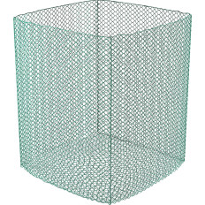 Mesh på hö i hästar Hästar Hästar 45 x 45 mm 1,4 x 1,4 x 1,6 m