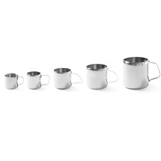 Jug Creative kahvi maito ruostumaton teräs 350ml - Hendi 450505