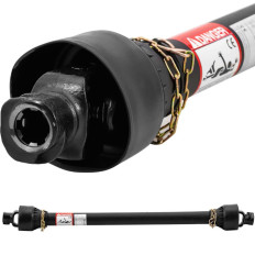 Valjak Osovina Power Relej prolazna teleskopska teleskopska 127-194 cm 1 3/8 '' 6 zubi