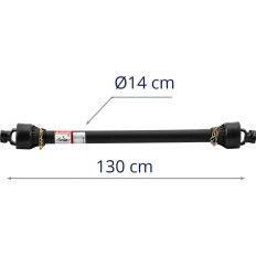 Roller gred Power Rele Train The Telescopic 127-194 cm 1 3/8 '' 6 zob
