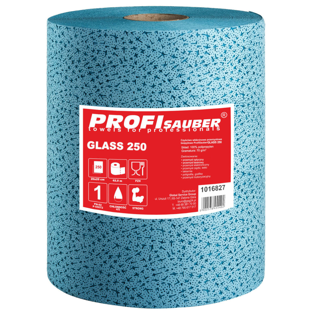 Clear-Free Nonwovens voor glas 250 glazen optiek