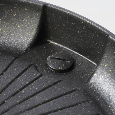 Grelhados Grelhados Grill Pan para um fogão turístico de gás e churrasqueira