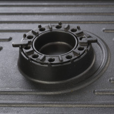 Grill Grill para um fogão turístico a gás com uma função de tocha de refrigeração