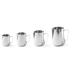 Jug Steel Cup for skummende kaffe melk cappuccino 1.5l - Hendi 451533