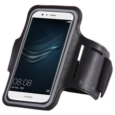 Armband für das laufende Schulterband am Telefon Smartphone 6 Zoll schwarz