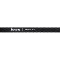 Kabeļu organizators Velcro Tape 1m melns