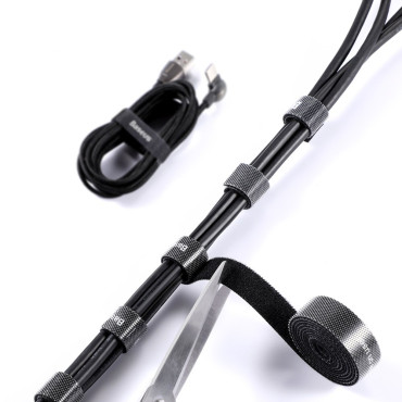 Kabel Organizer Velcro Tape 3M Zwart