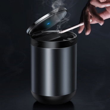 Ashtray auto-autolle LED-taustavalossa