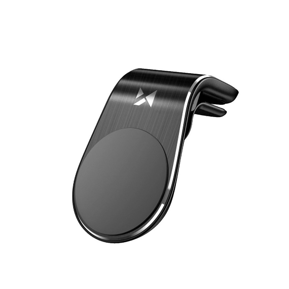Magnetinė rankena ant telefono už ventiliaciją