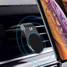 Alça magnética no telefone para uma ventilação xadrez