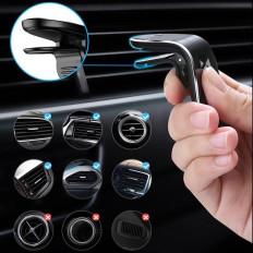 Magnetická rukojeť na telefonu pro větrání kostkované