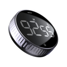 Roterande Timer Elektronisk Timer Timer Svart