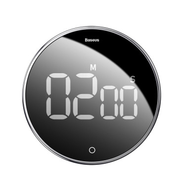 Rotējošais taimeris elektroniskais taimeris Taimeris melns