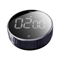 Roterande Timer Elektronisk Timer Timer Svart