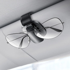 Auto-cliphouder voor zwarte kledingglazen