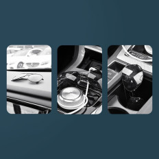 Porte-clip de voiture sur des lunettes noires