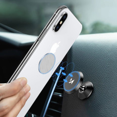 Držiak na magnetické magnetické distribúcie 360 čierne