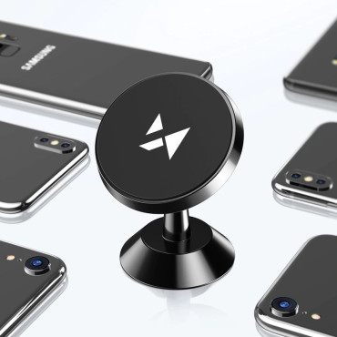 Imetnik avtomobilov za magnetno magnetno distribucijsko mizo 360 črna