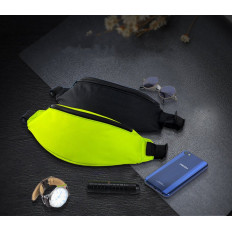 Running jostas kidlis lietu gadījumā telefona atslēgām Dokumenti Black Wallet