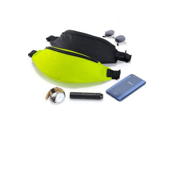 Running Belt Kiddle Case Fodral för telefonnycklar Dokument Svart plånbok