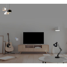 D1 intelligens dimmer RF 433 MHz fekete