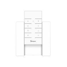 Database di vetro a muro per RF 433 MHz White RM433-base