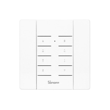 Banco de dados de vidro para RF 433 MHz branco RM433-Base