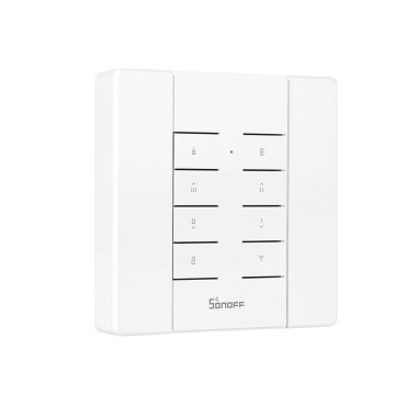 Banco de dados de vidro para RF 433 MHz branco RM433-Base