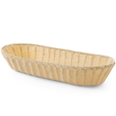 Kurv for oval polyrirattan...