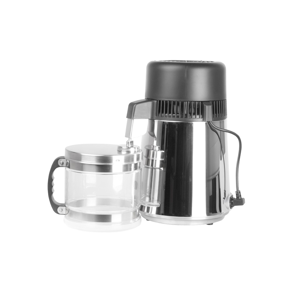 Destilador de água Inox LAFOMED capacidade 4 litros arrefecido a ar