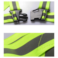 Reflective braces for bicycle Motor Running Vest Reflective Orange