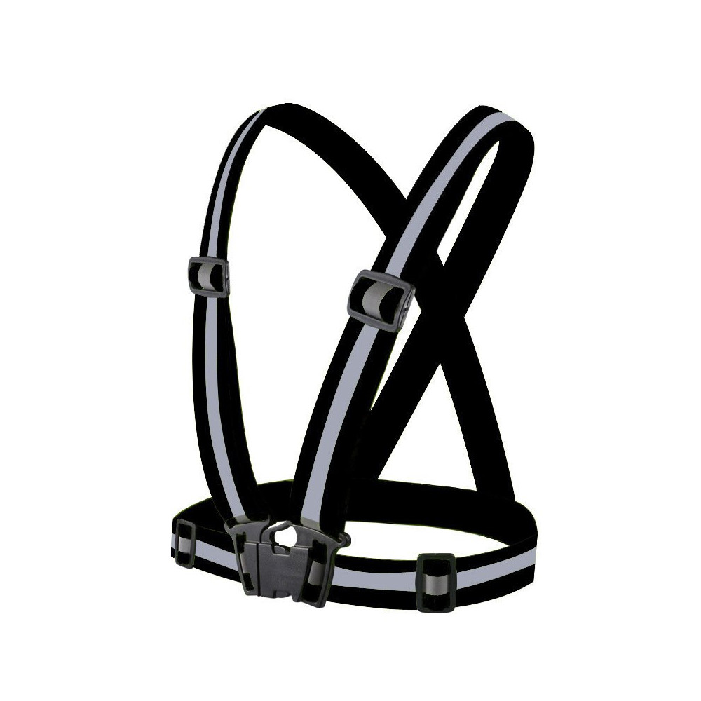 Reflective braces for bike motor for running Reflective vest black
