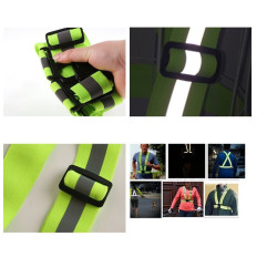 Reflective braces for bike motor for running Reflective vest black