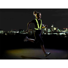 Reflective braces for bike motor for running Reflective vest black
