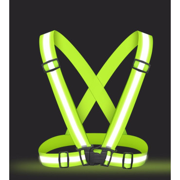 Reflective braces for bike motor for running Reflective vest black