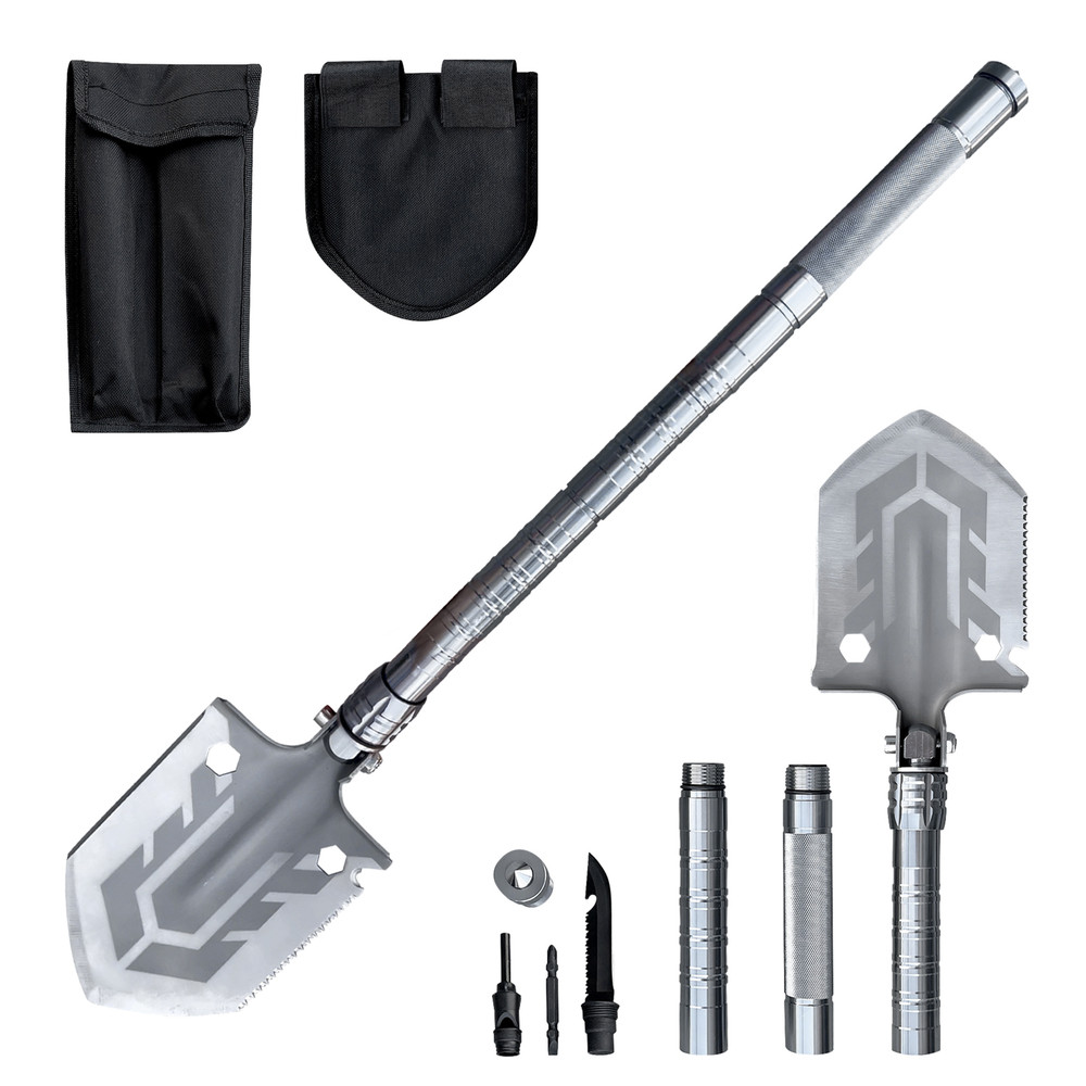 Multifunktionell SAPper Folding Survival Kniv Skruvmejsel Killing för 10W1