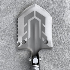 Multifunktionel sorte Folding Survival Knife Skruetrækker Killing til 10W1