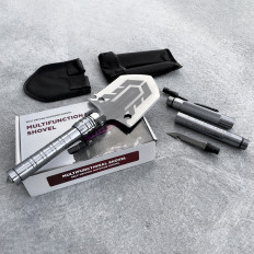 Multifunktionell SAPper Folding Survival Kniv Skruvmejsel Killing för 10W1