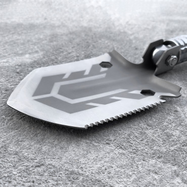 Multifunktionell SAPper Folding Survival Kniv Skruvmejsel Killing för 10W1