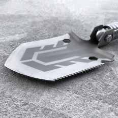 Multifunktionell SAPper Folding Survival Kniv Skruvmejsel Killing för 10W1