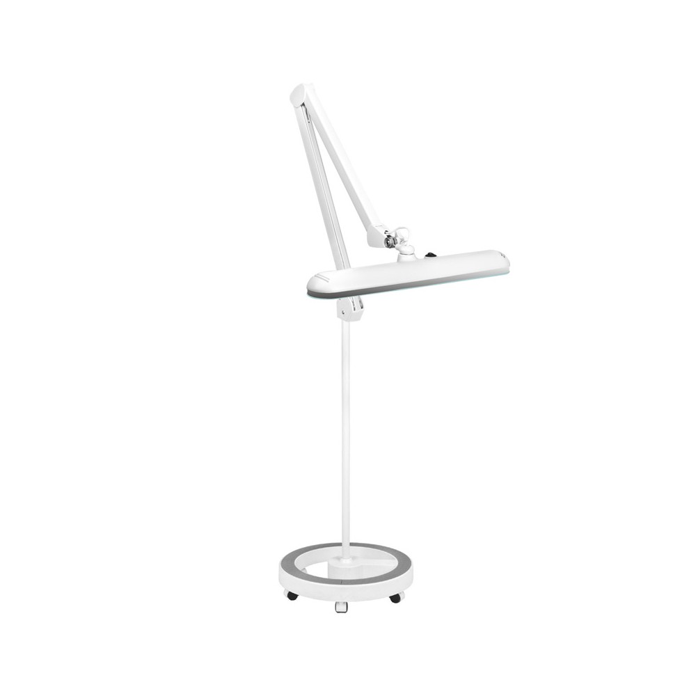 Elegant 801-s LED werkplaatslamp met standaard witte driepoot