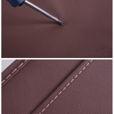 Car Organizer for Armchair Seat + Shelf Table for Car Brown