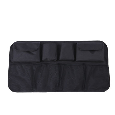 Car organizer on the back...