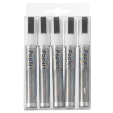 Δείκτες για την άκρη 2-6mm λευκό σύνολο 5pcs. - Hendi 664209